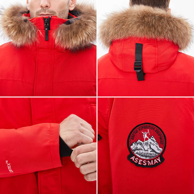 Winter Jacket 2024 New High-Quality 90% White Duck Down Men Coat European Size Thick Warm Brand Parkas Degree For -30