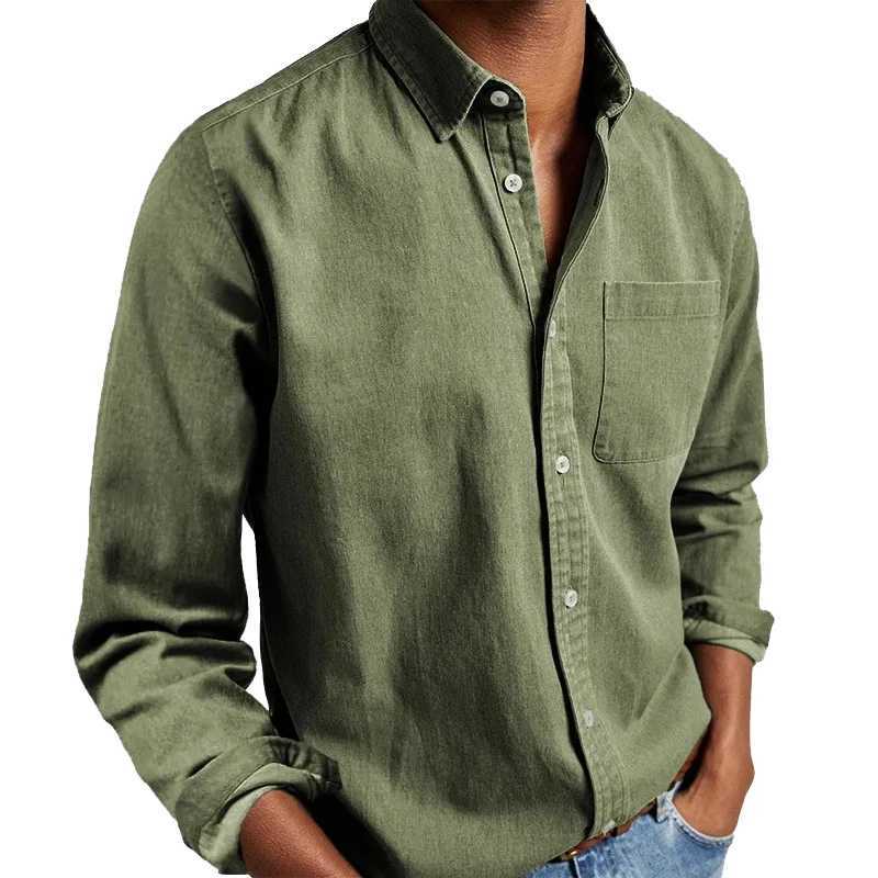 Mens Shirts Social Formal Shirt Long Sleeve Dress Shirts Tops Man Casual White Shirt Blouses Fashion Elegant Shirts Man Clothing LX241017
