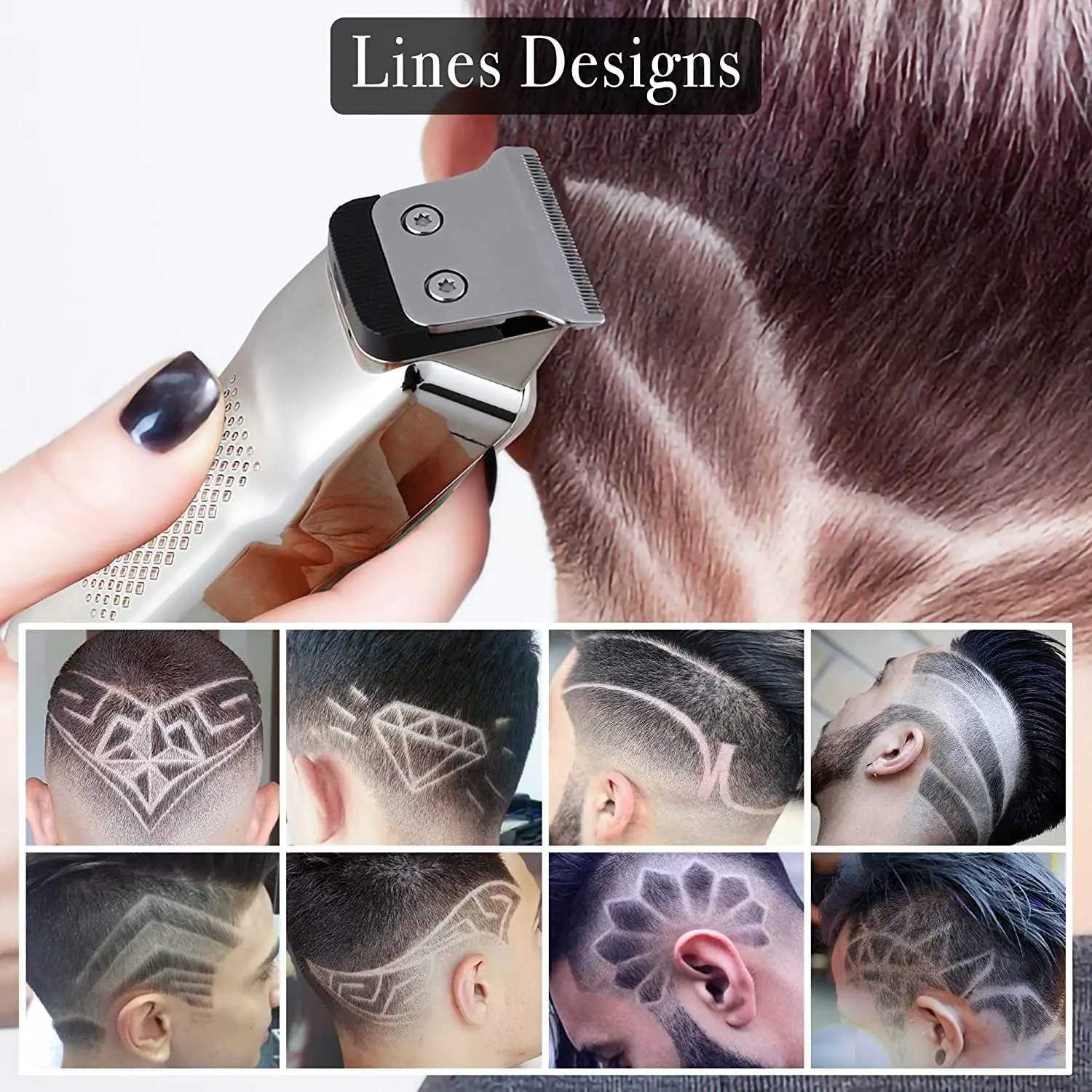 Combination kit for adjustable hairdressers professional hairdressers electric hairdressers and charging hairdressers W241017