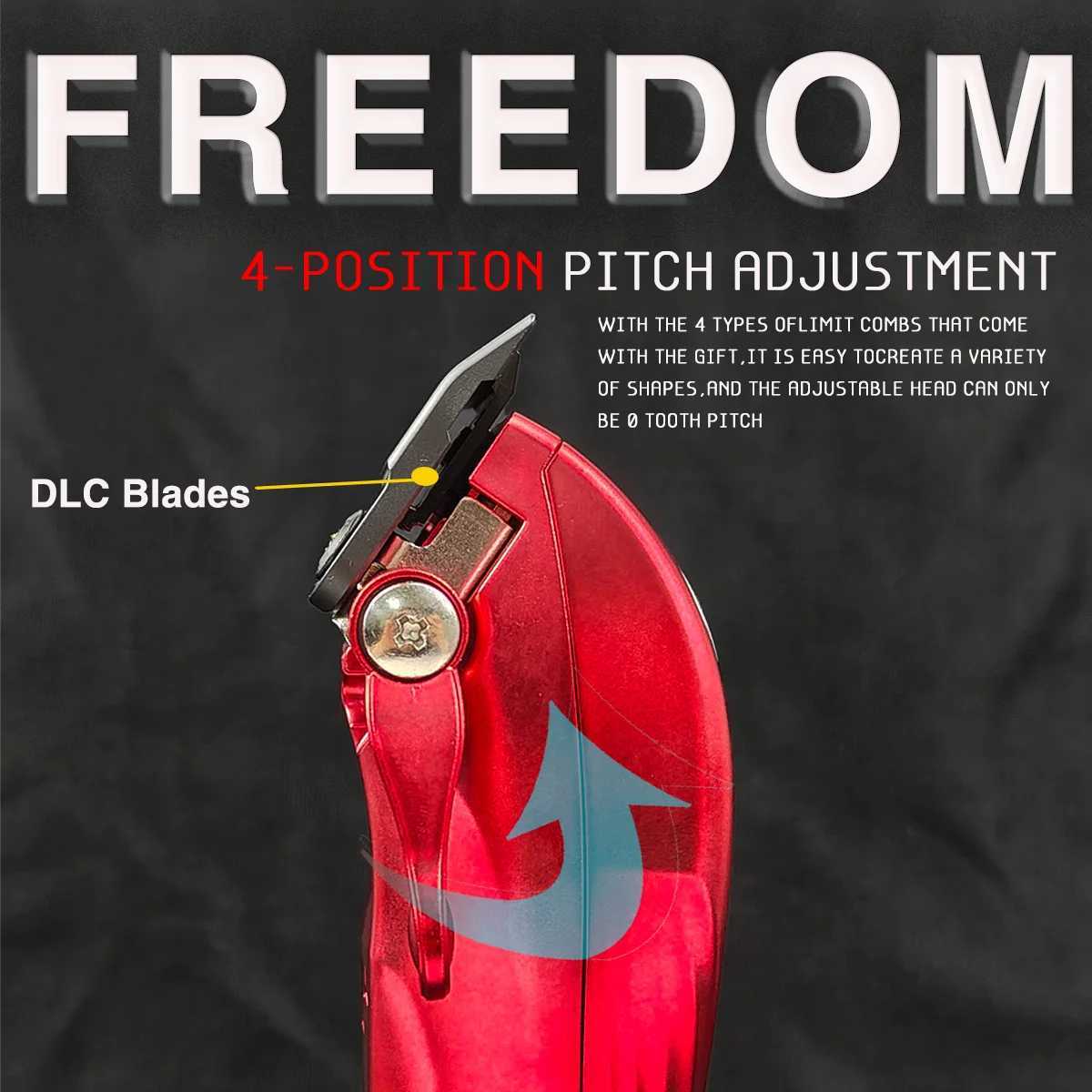 BRDCLIP Professional 9000RPM Mens Hair Clipper Rechargeable Beard Trimmer for Precision Mens Electric Hair Clippers W241017