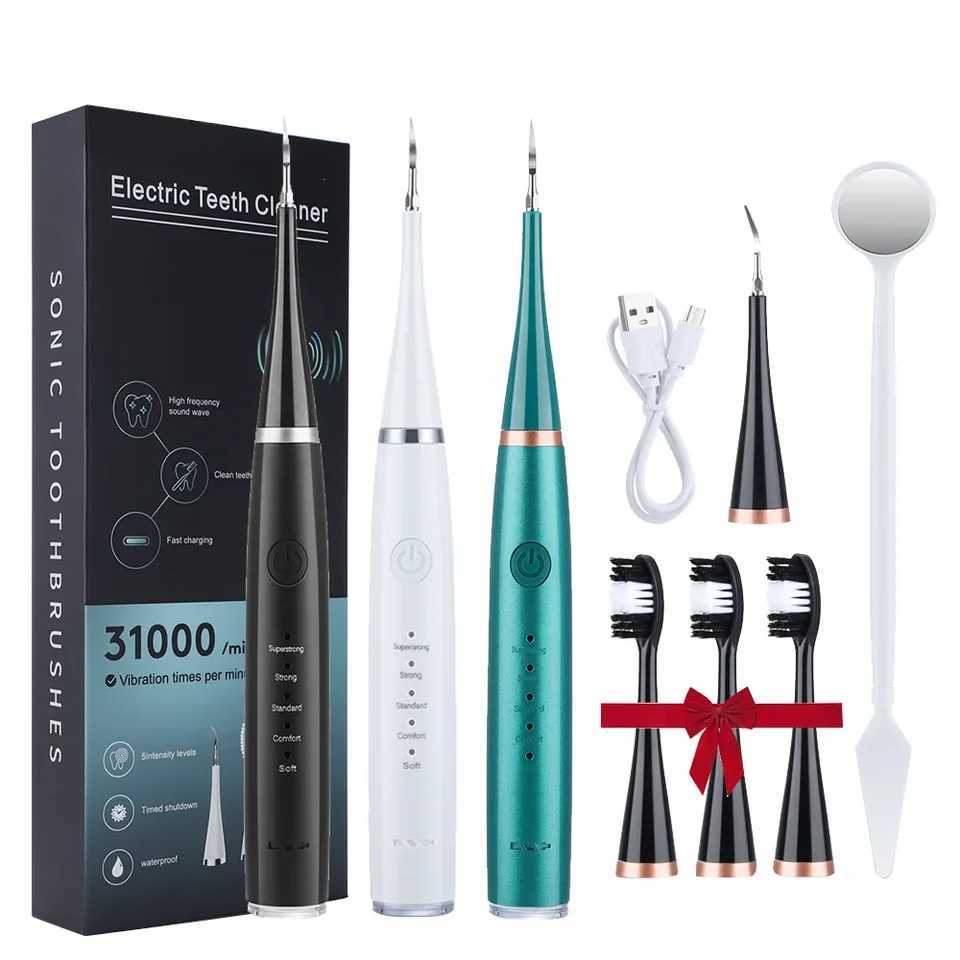 Sonic Toothbrush electric toothbrush Tartar remover scraper cleaning dental scraper Calculus Stone Remover USB charging M241017