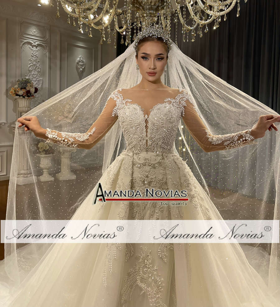 Mermaid Wedding Dress With Detachable Skirt New