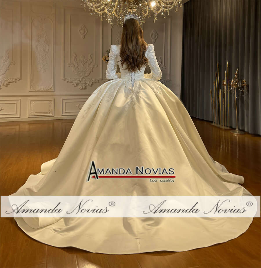 2024 New Muslim Bride Wedding Dress