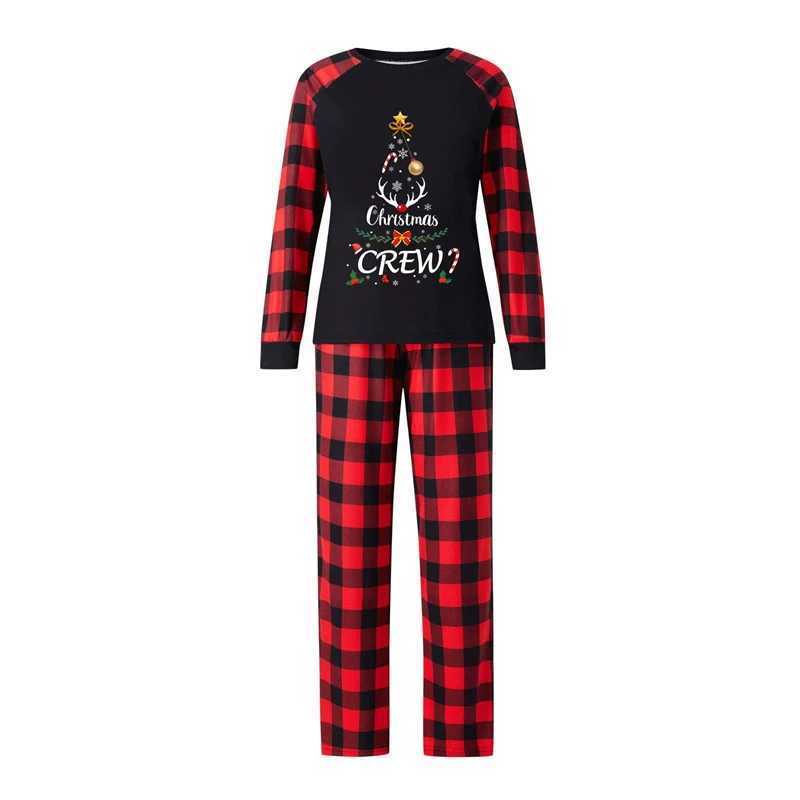 2024 Christmas Family Matching Set Father Mother Child Baby and Dog Pajama Set Dad Mom and Me W241015