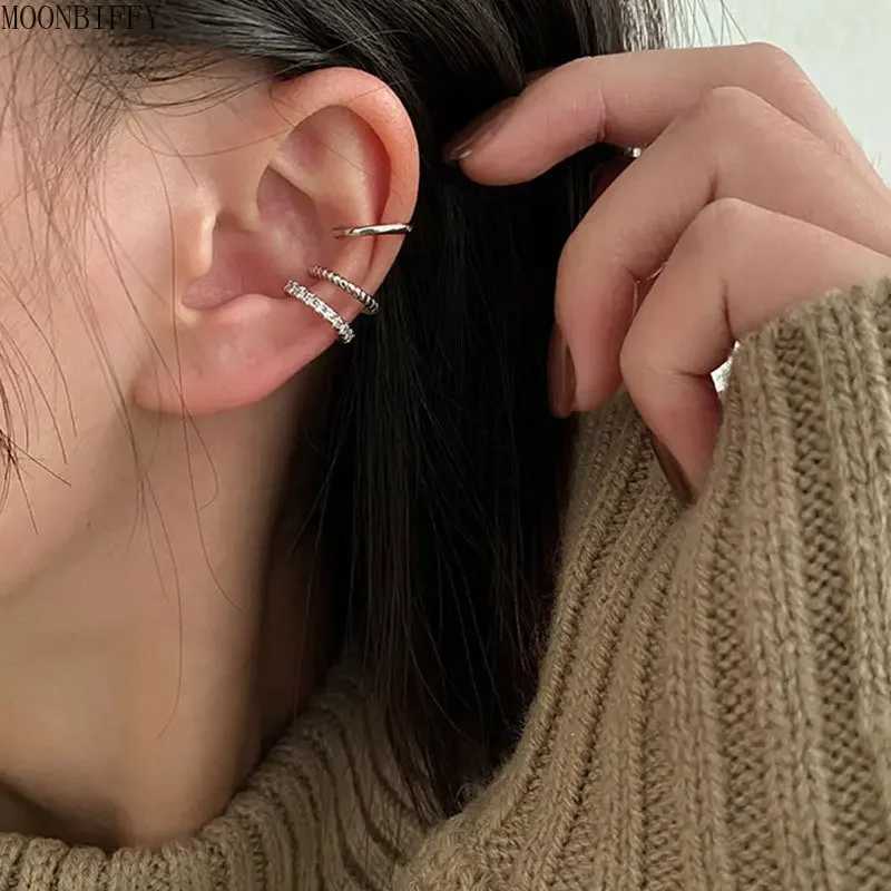 Fashionable ear sleeves non perforated ear clips non perforated fake earrings suitable for womens jewelry 2024 gifts W241017