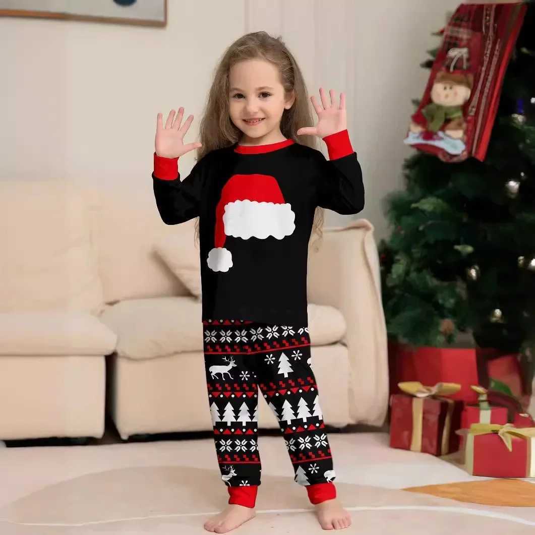 Family Christmas Matching Set Pajamas 2025 Christmas Adult Children Mom Daughter Appearance Pajamas Childrens Casual Clothing Pjs Clothing W241015
