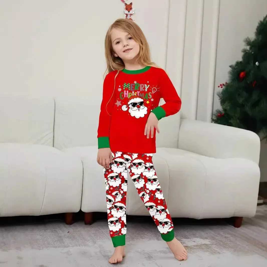 Christmas Matching Family Pajama Set 2025 Christmas Adult Children Baby Mother and Child Pajama Set W241015