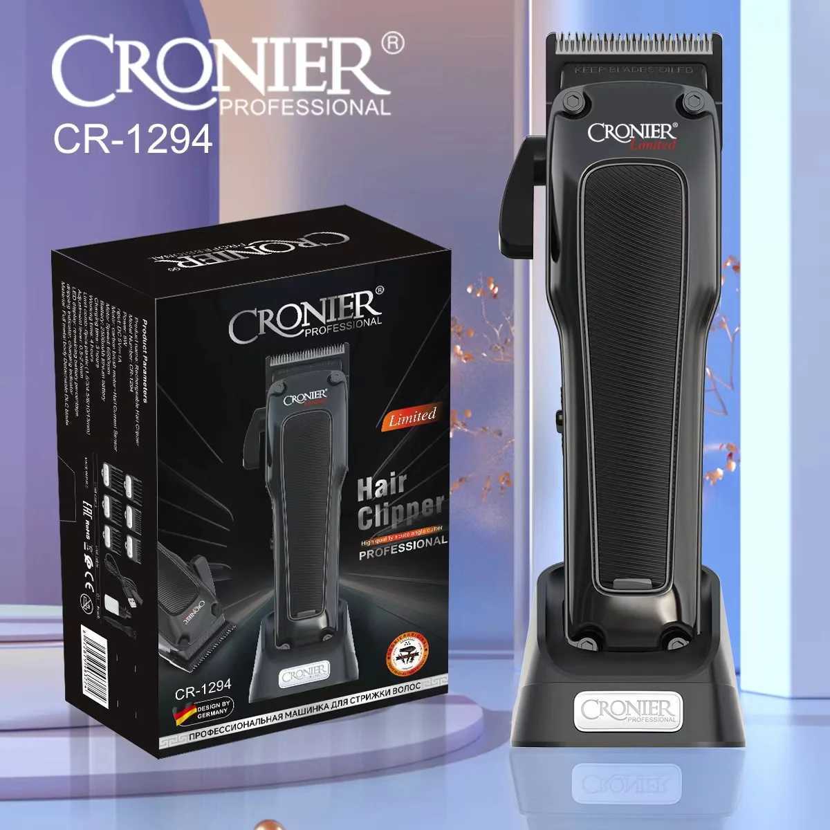Full metal cordless professional 7000RPM hair clipper mens beard electric hair clipper adjustable kit W241017
