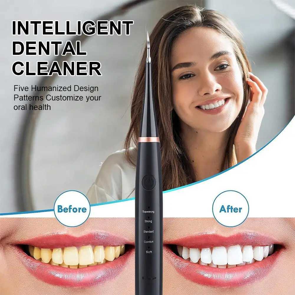6-in-1 Ultrasonic Dental Cleaning Scale Dental Tartar Removal Electric Toothbrush Sonic Dental Plaque Cleaner M241017