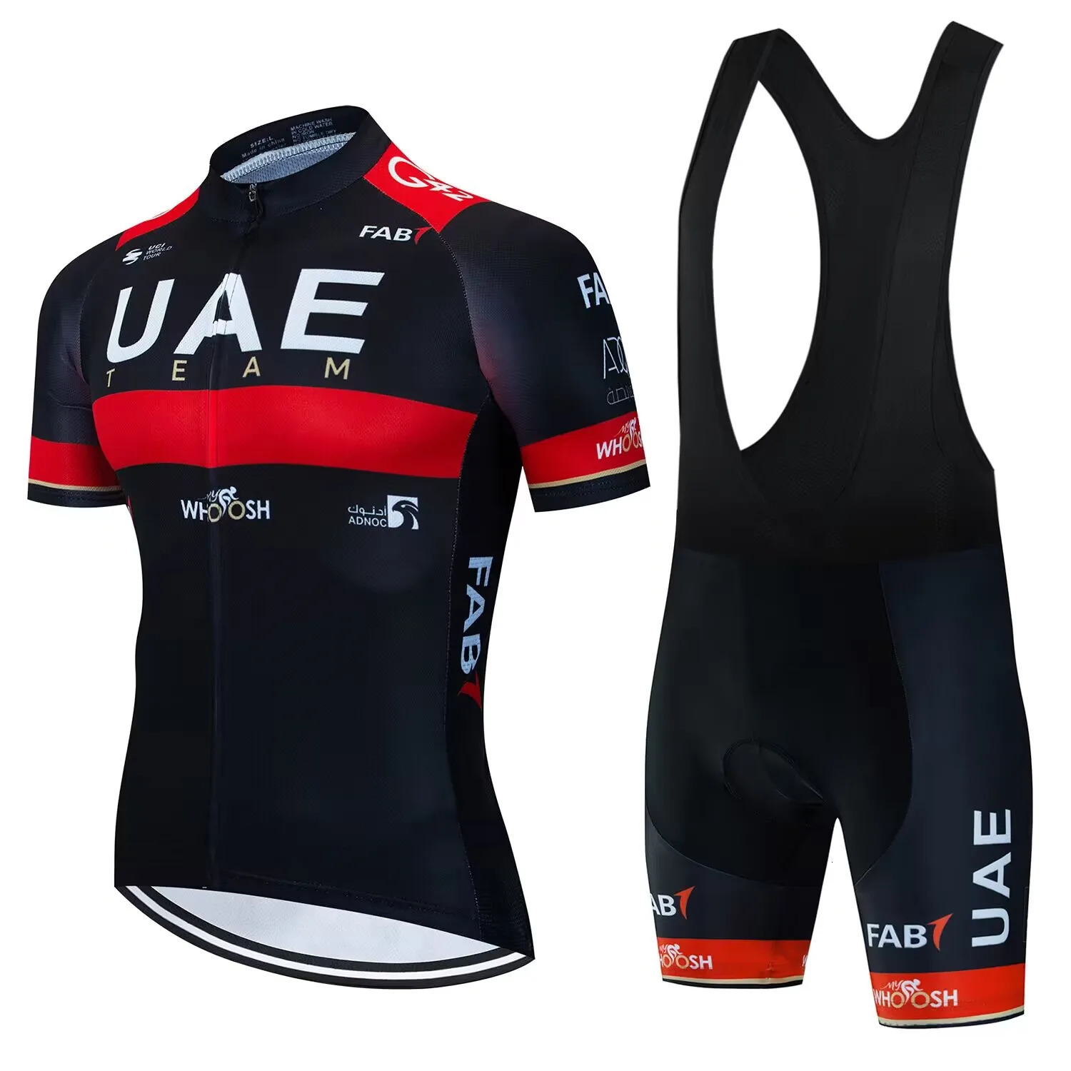 UAE Summer Bicycle Shirt Set Breathable Clothing MTB Hoodies Racing Sportswear 241007