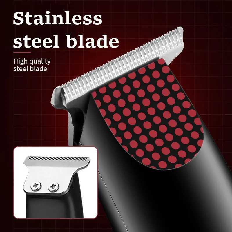 KM-889 Rechargeable Professional Pocket Cordless Hair Clipper Compact Mini Electric Beard Trimmer Small Portable W241017
