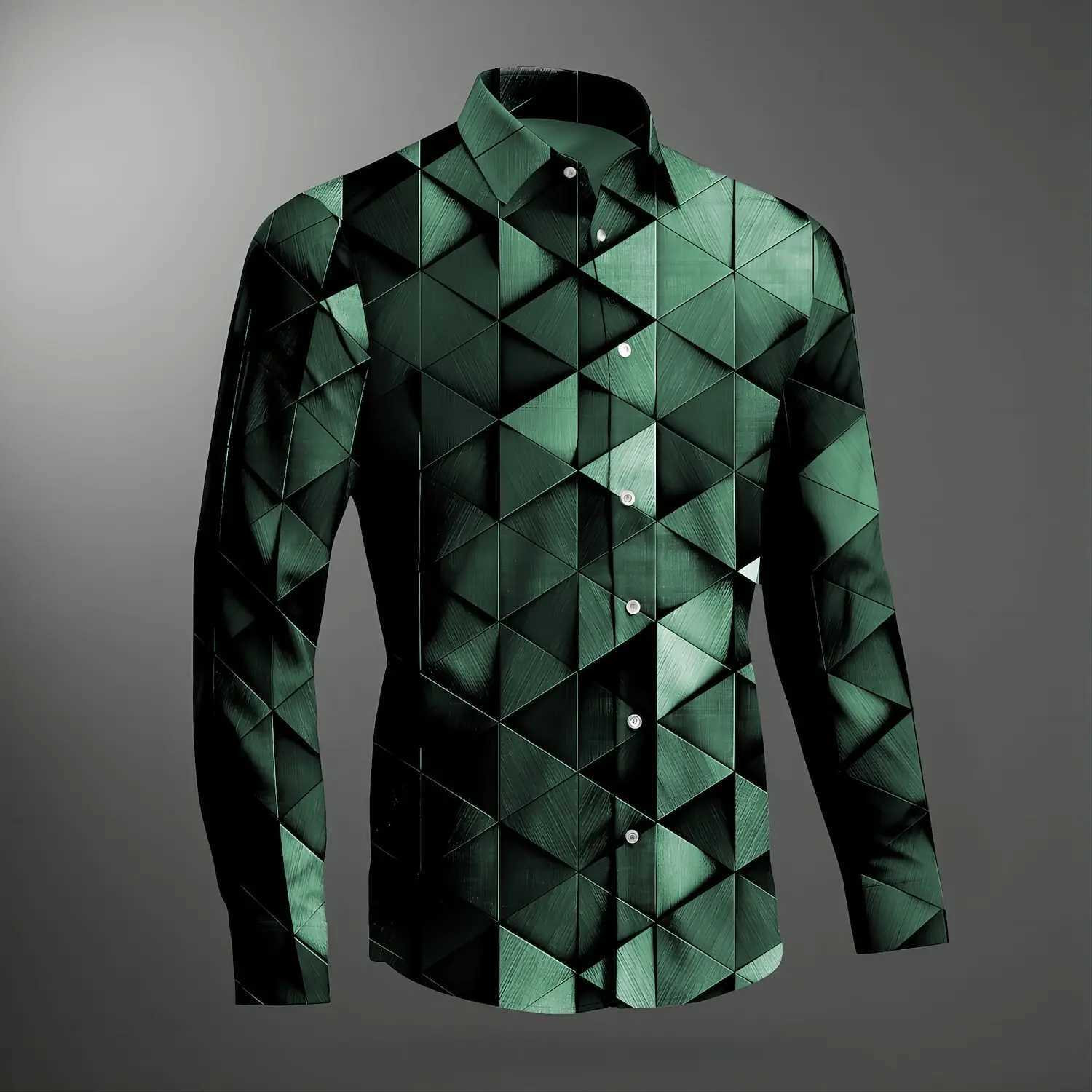 Novel abstract mens holiday casual daily weekend autumn and winter night bed long sleeve black blue purple LX241017