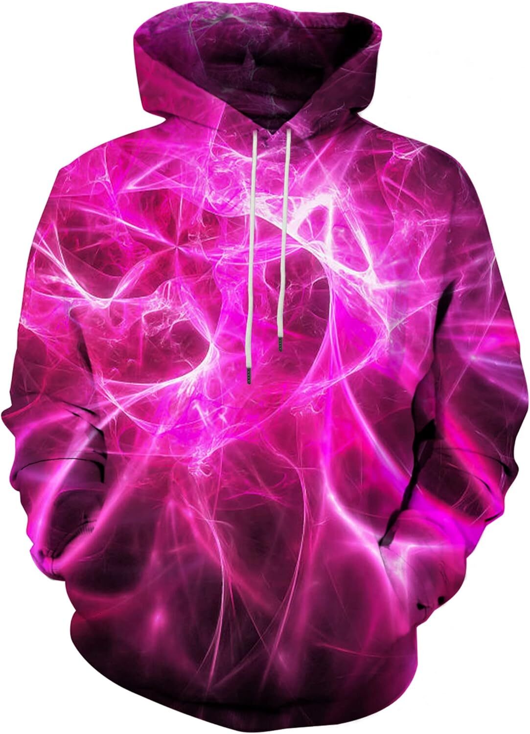Hoodie for Mens Womens Unisex 3D Printed Hooded Sweatshirt Casual Pullover Hoodie with Big Pockets Graphic Hoodies sweatshirt Fashionable and Warm