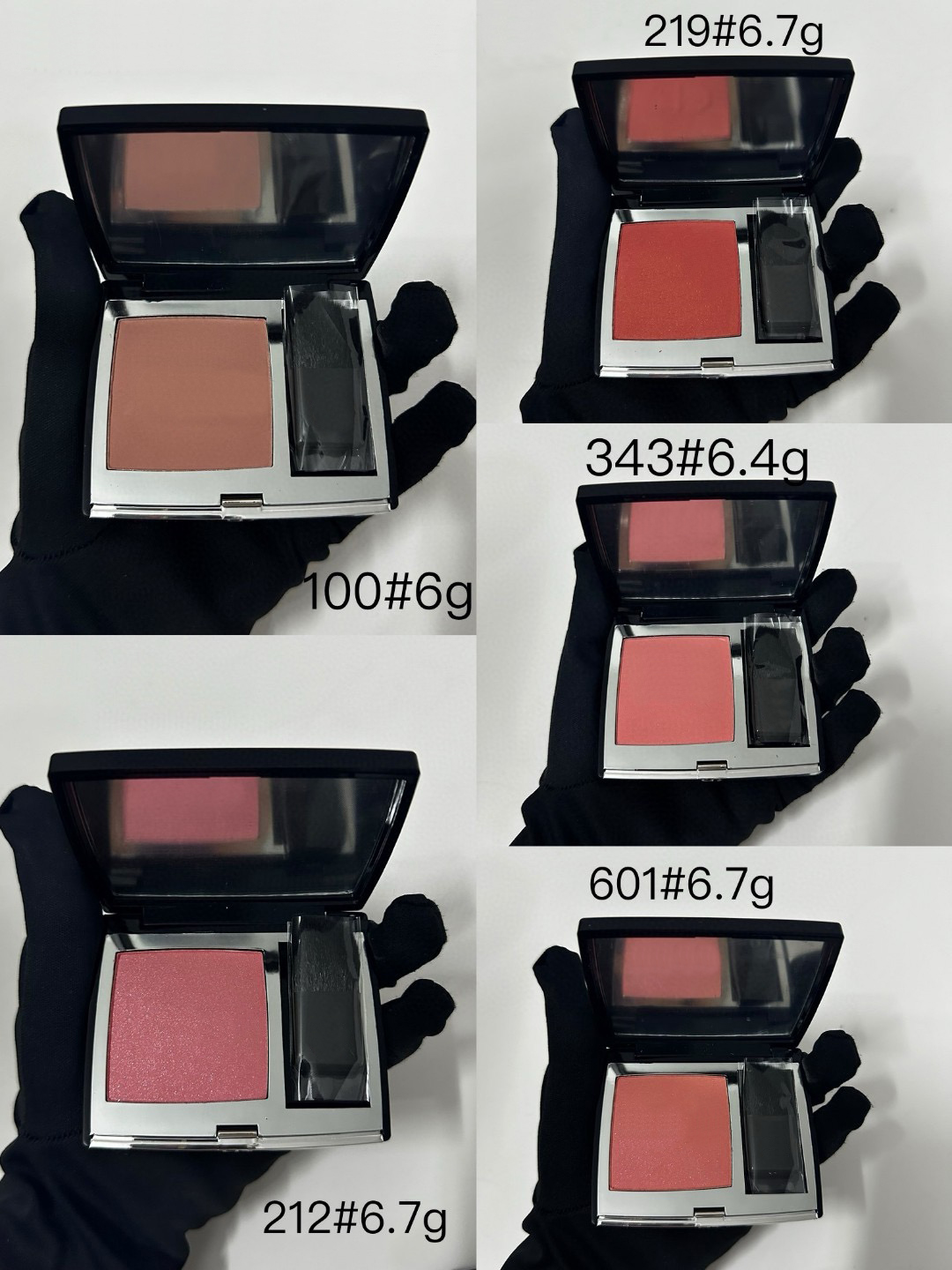 New Arrival 5Colors In Stock Top Quality Single Color Palette Longwear Couture Blush Skincare High Version Shimmer Soft Cheek Blusher Face Makeup
