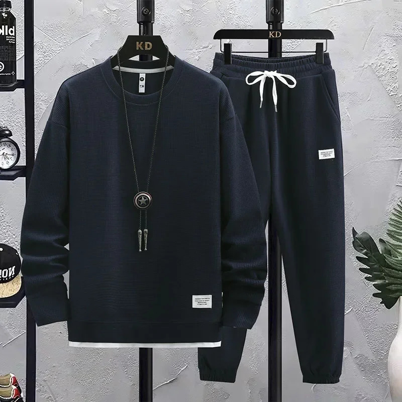 Tracksuit Mens and Womens Autumn Winter Fleece Sportswear Running Suit Workout Clothes Casual Hoodies Couple Suit Jogging 241017