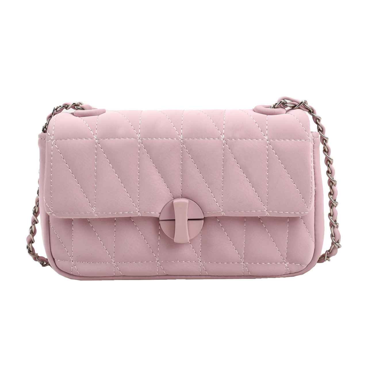 This year's popular bags for women new trendy fashion sense embroidered silver single shoulder crossbody small square bag
