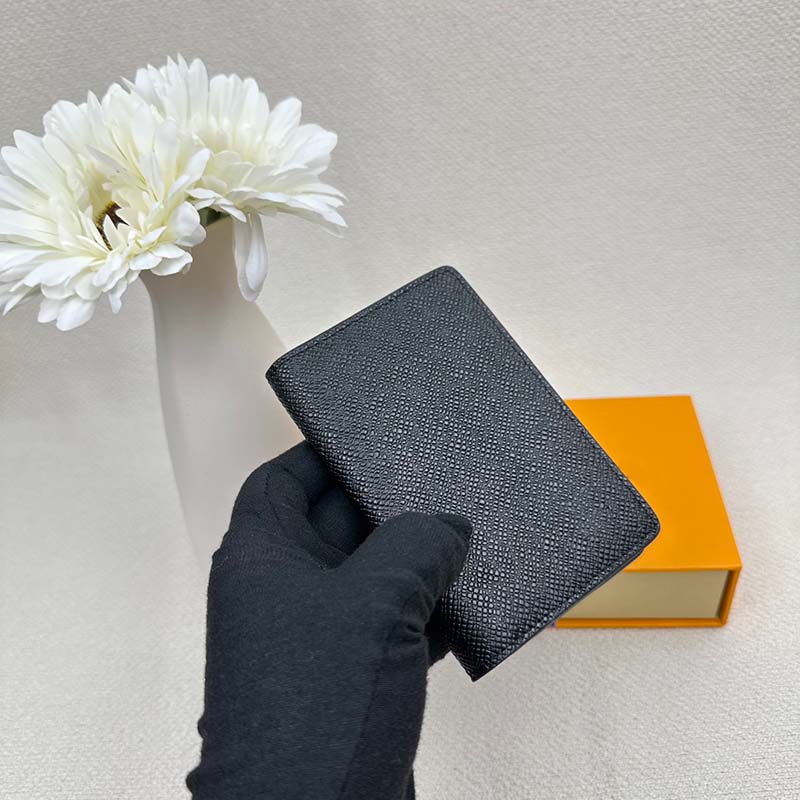 Men designer card holder pouch with box coin purse portefeuille for man wallet women key pouch POCKET purse Short men Luxury Multiple Wallet Key Damier PRPU