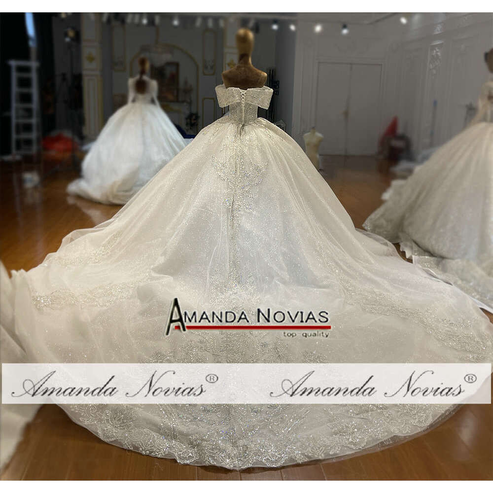 New Design Wedding Dress 2024 Off The Shoulder