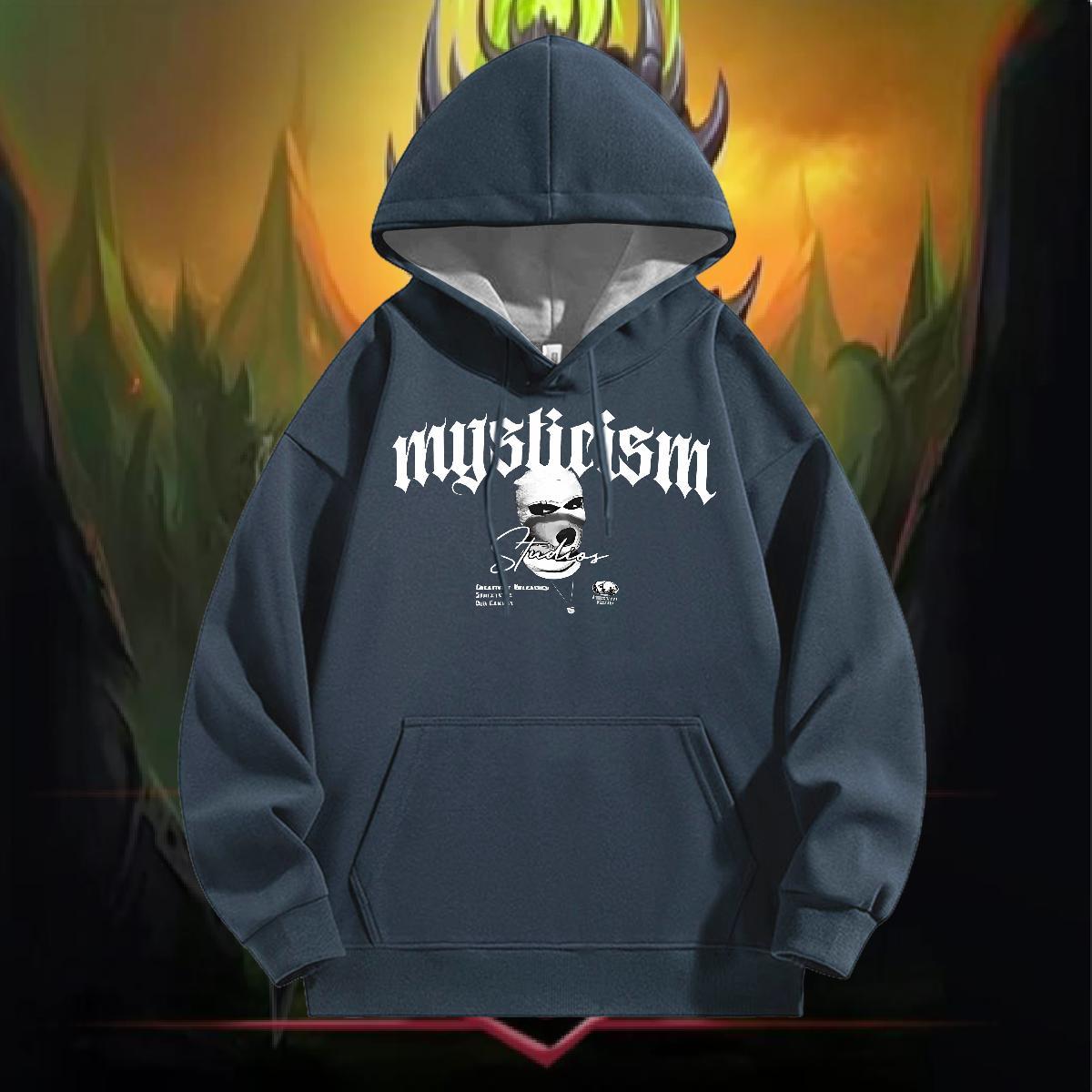 Designer Fashion Men Hoodie Hooded Collar Long Sleeve Classic Mens Hoodie Y2K Top Pullover Hoodie Graphic Cotton 350g