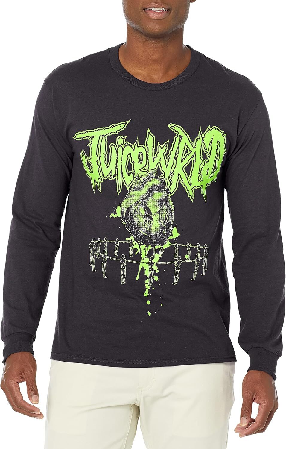 Long Sleeve Shirts for Men sweatshirt Unisex-Adult Standard 3D Heart Longsleeve T shirt Tee Streetwear Casual tops clothes Fashionable