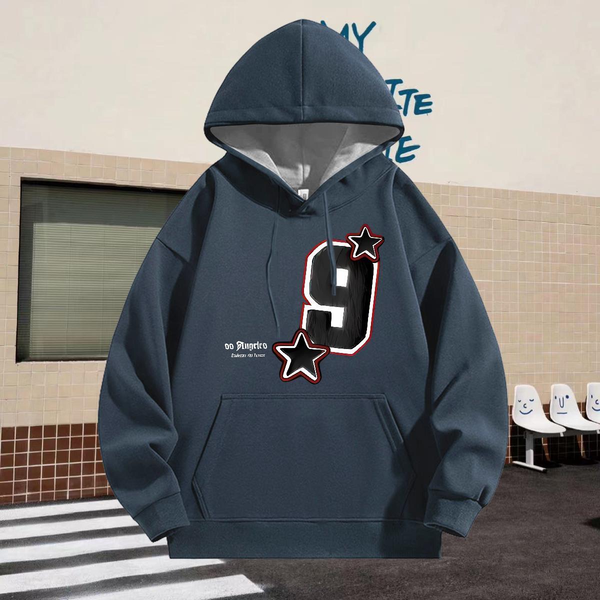 Factory Direct Men's Hooded Sweatshirt Breathable Hooded Collar Unisex Men Tops Hoodie Sport Clothes Hoodie Custom Printed Thick Plush