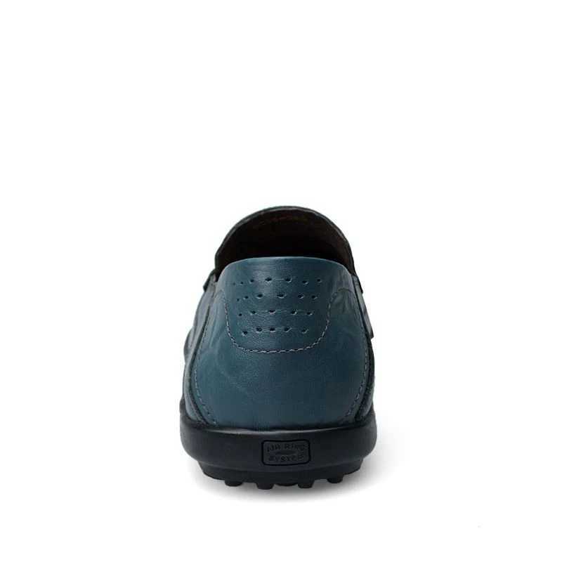 Genuine Leather Men Shoes Casual Luxury Brand Formal Mens Loafers Italian Breathable Slip Male Boat Shoes Plus SizeXJ250118