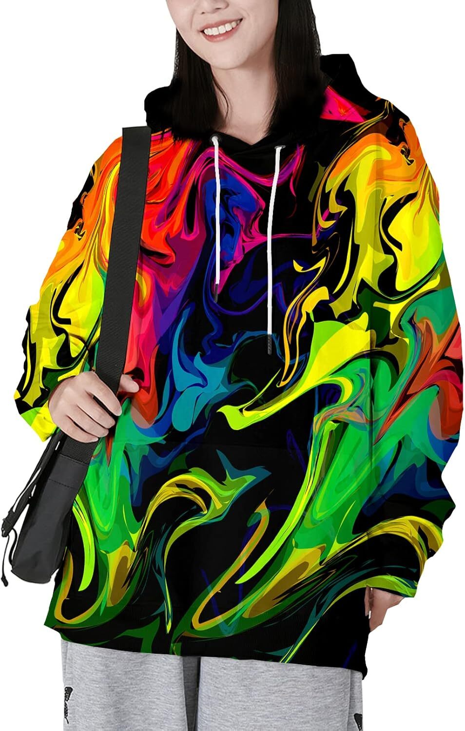 Hoodie for Mens Womens Men Women 3D Hooded Hoodies Fashion Long Sleeve Pullover Hooded Sweatshirt Top with Pocket Graphic Hoodies sweatshirt Fashionab
