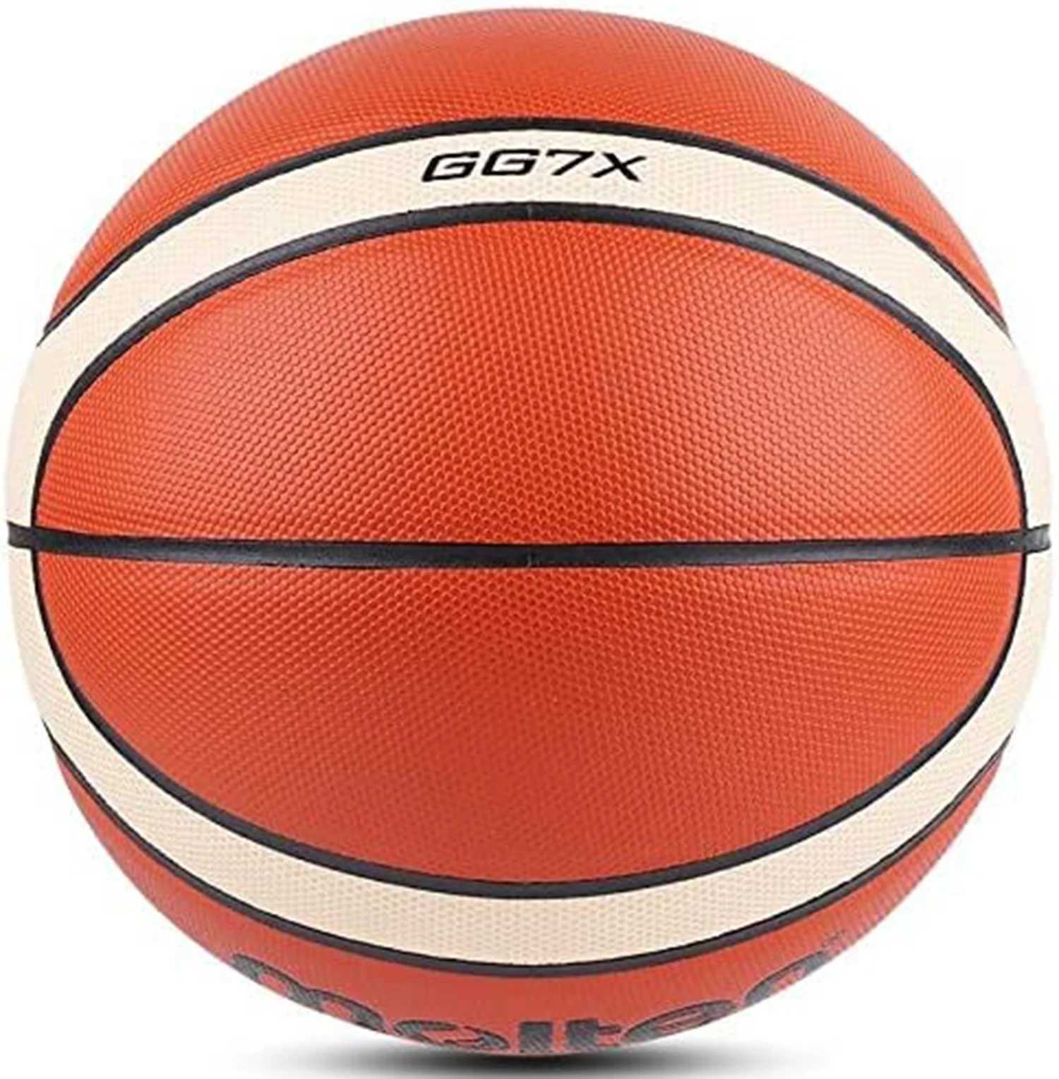 Indoor and outdoor basketball FIBA approved size 7 PU athlete competition training mens and womens basketball sticks W241017