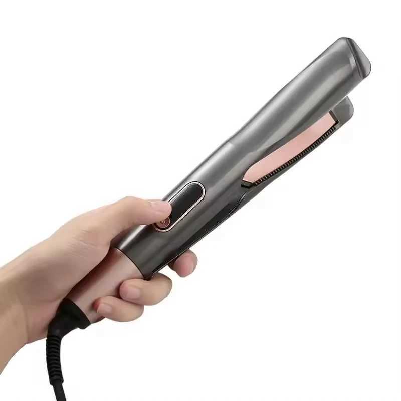 Twisted And Straightened Curler 2-In-1 Hair Straightener And Curler High-Temperature 450 3D Concave Convex Salon IronXJ241016