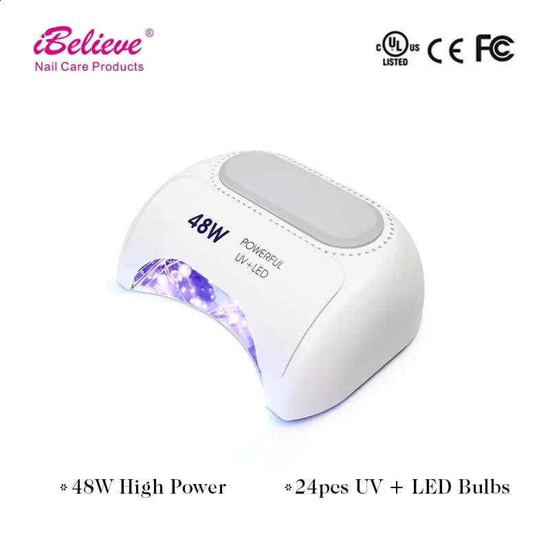 LED light nail dryer LED nail light is used for curing UV gel nail polish with sensor LCD display sensor intelligent temperature control 241017