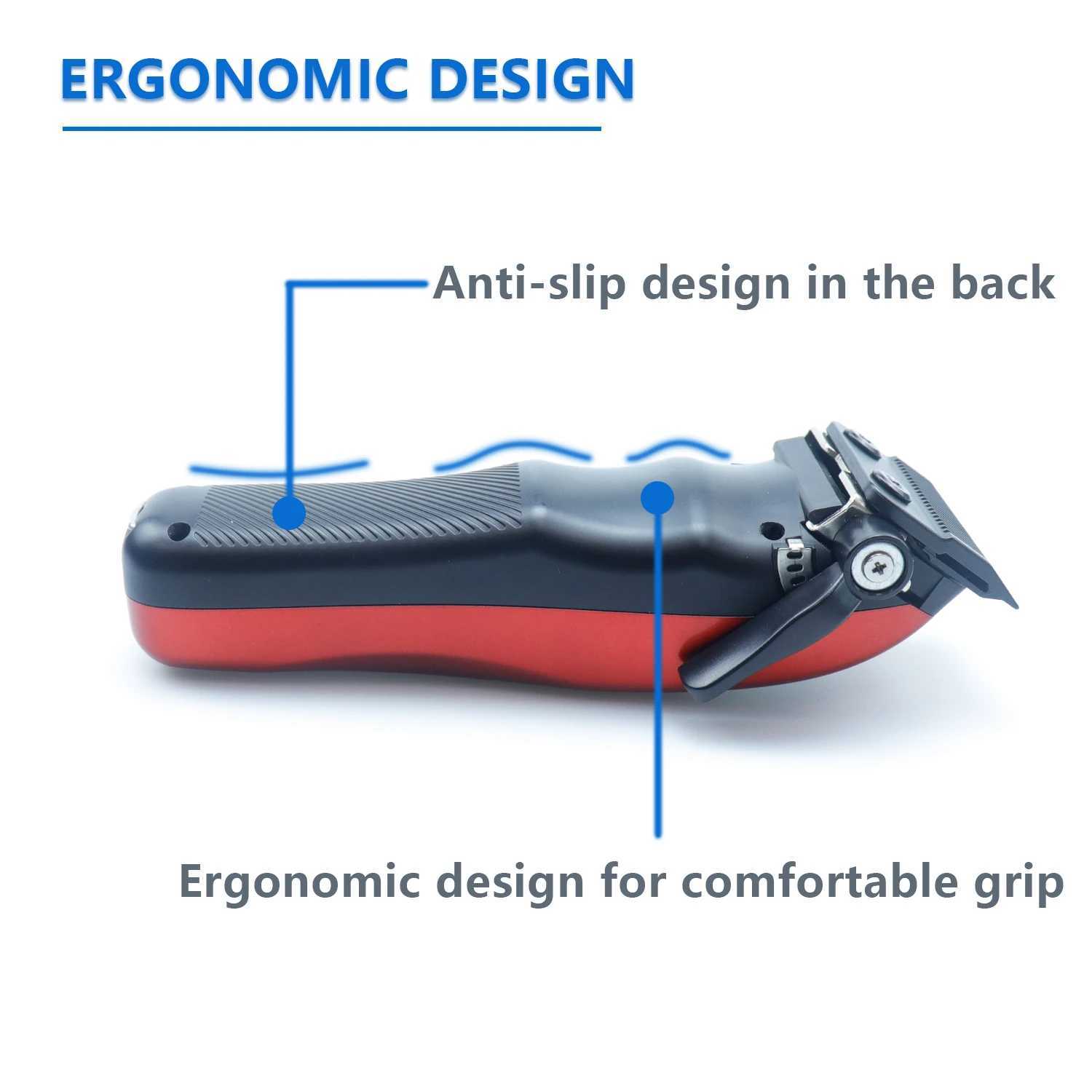 HClippers HC231 Professional Mens Electric Hair Clipper with 8000RPM 4500mAh Large Capacity Battery Hair Clipper W241017