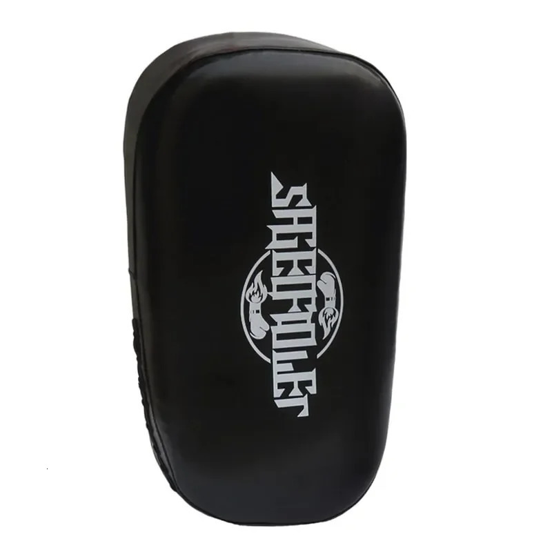 PU Leather Kickboxing Target Professional Curved Boxing Muay Thai Hand Target Arts Taekwondo Karate Training Punching Pads 241016