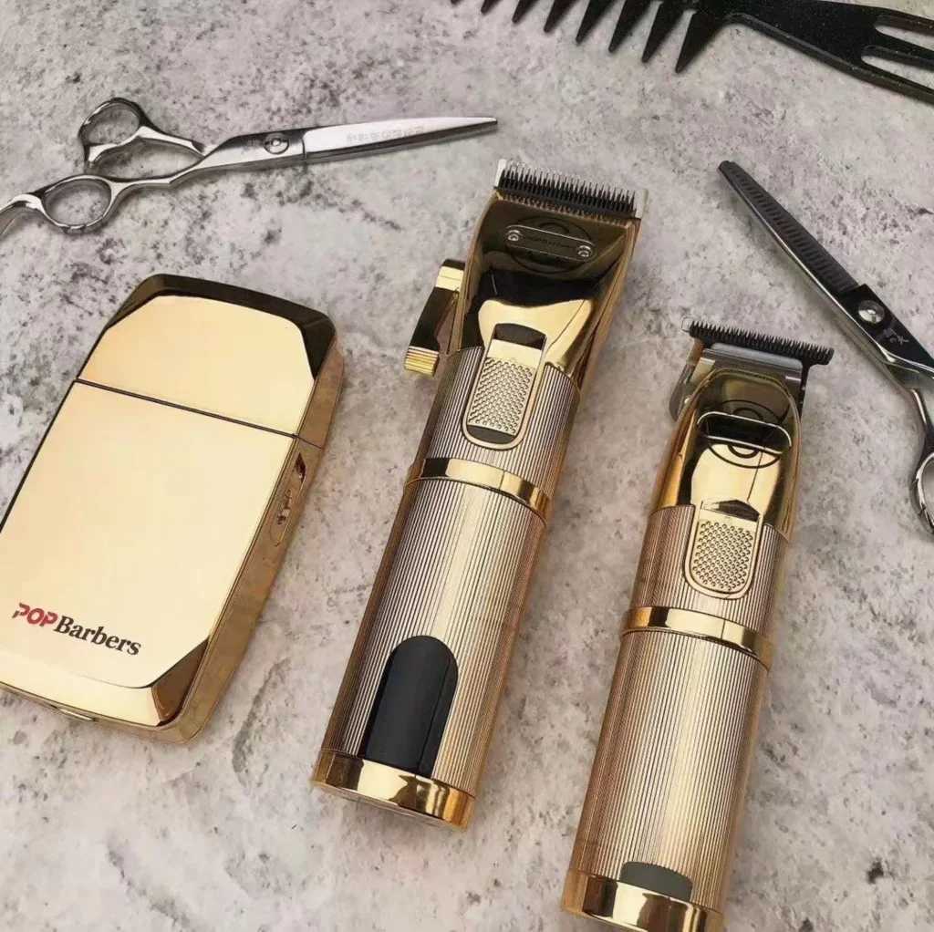 Pop Barber P800 P700 P600 Professional Hair Clipper Kit LCD Display Hair Clipper Mens Cordless Hair Clipper W241017