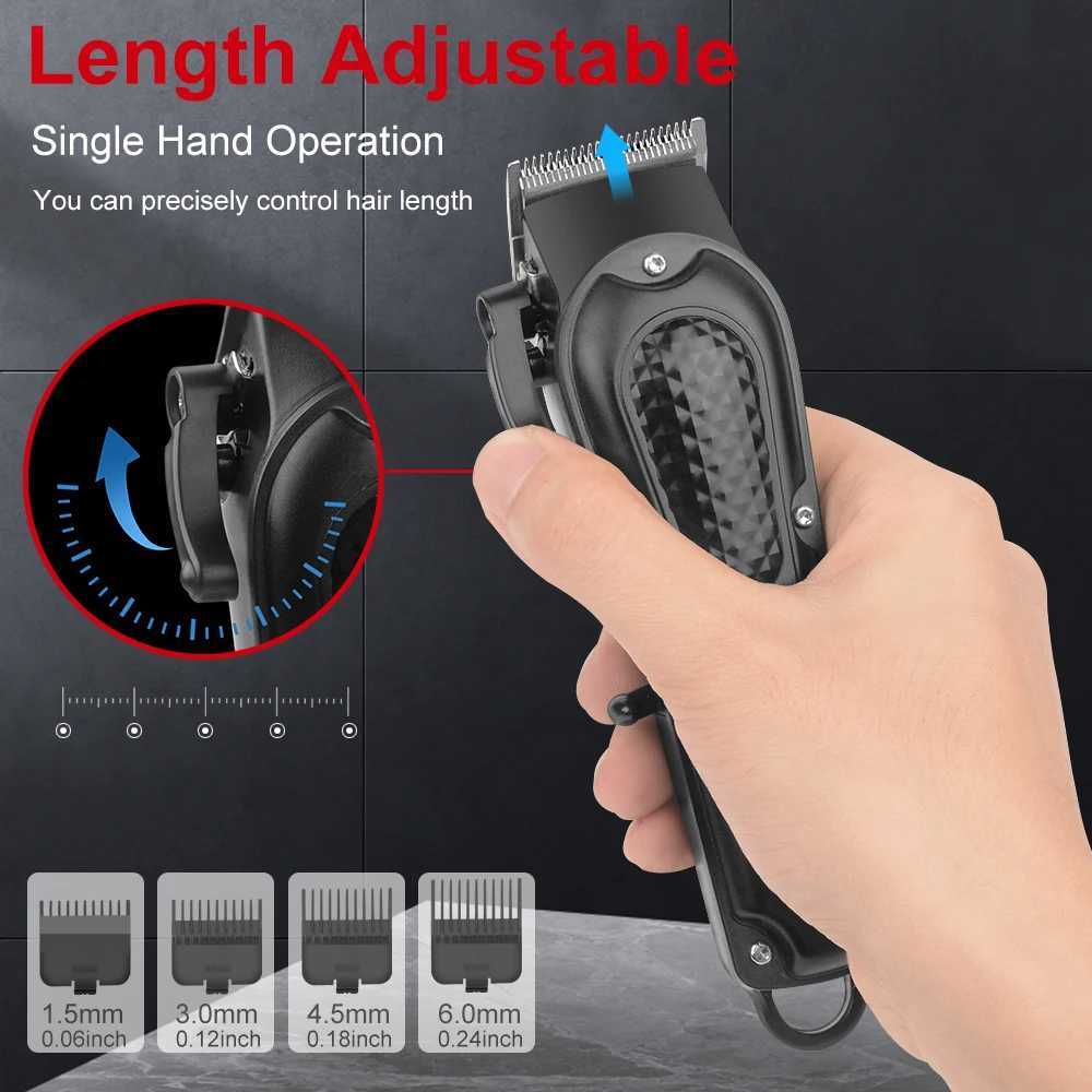 Cosoul hair clipper compact hair trimmer electric beard trimmer LED display screen hair length adjustable large capacity battery W241017