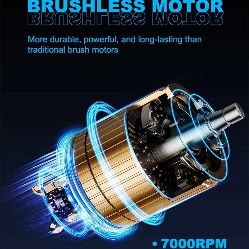 Full metal cordless professional 7000RPM hair clipper mens beard electric hair clipper adjustable kit W241017