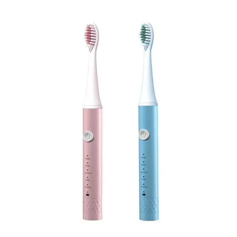 New Arrival Jianpai adult blue pink sonic electric toothbrush adult 5-speed USB charging IPX7 waterproof sonic electric toothbrush G241017