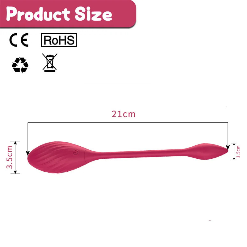 9 modes of silicone Gspot vibrator egg application remote control sex toy female masturbation click stimulation adult game charging 241009