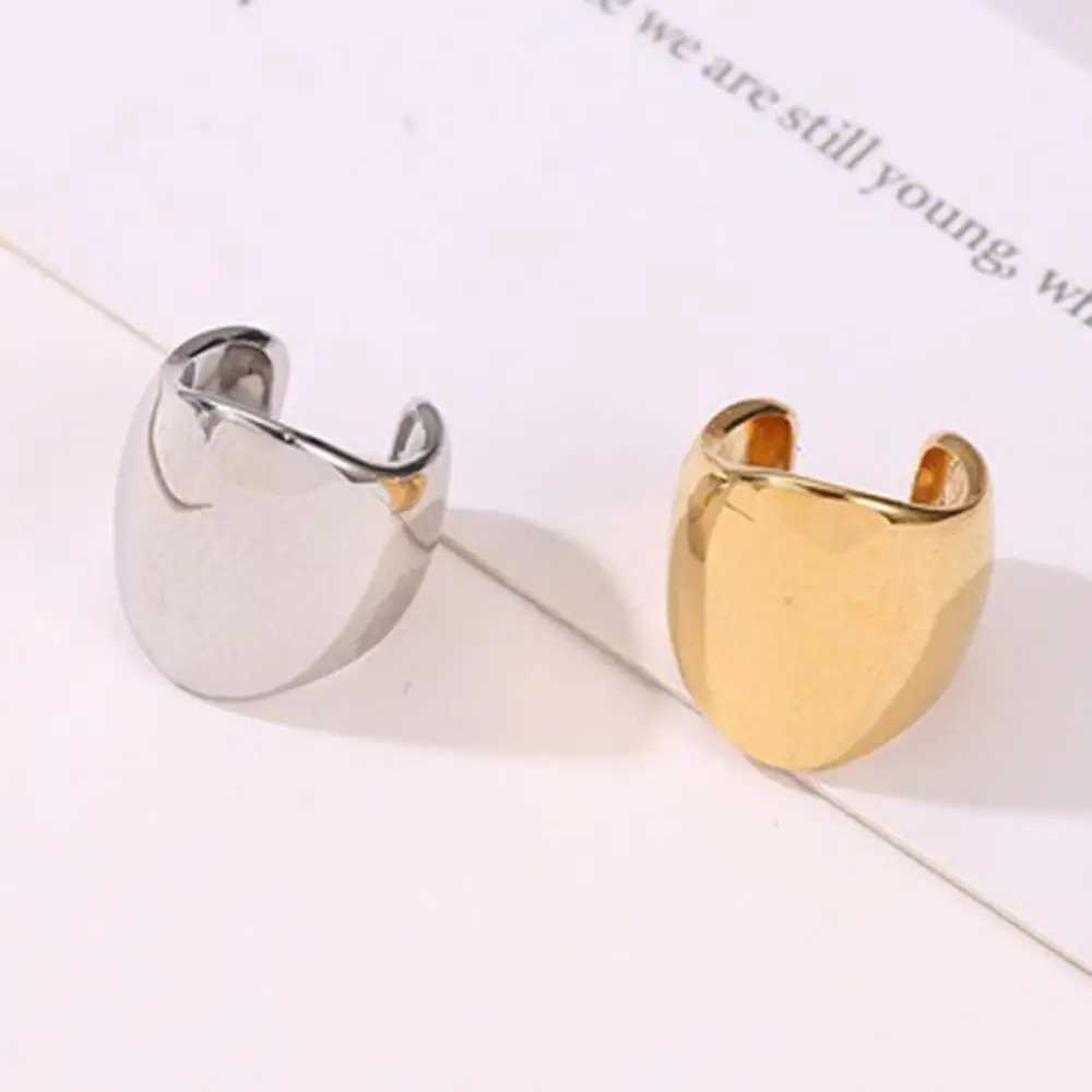 1 piece of womens punk semi-circular earrings with knitted cuffs and clip earrings for womens jewelry unique ear bone clip gift W241017
