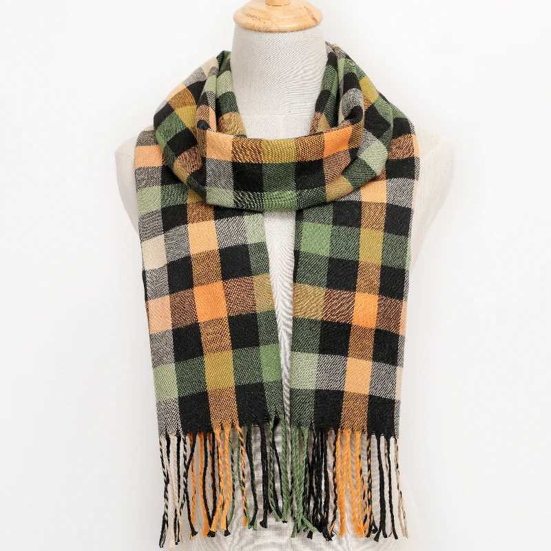 180 * 35cm winter mens scarf with tassel colored latte cashmere scarf thinking about the warm autumn womens shawl long couple scarf X241017