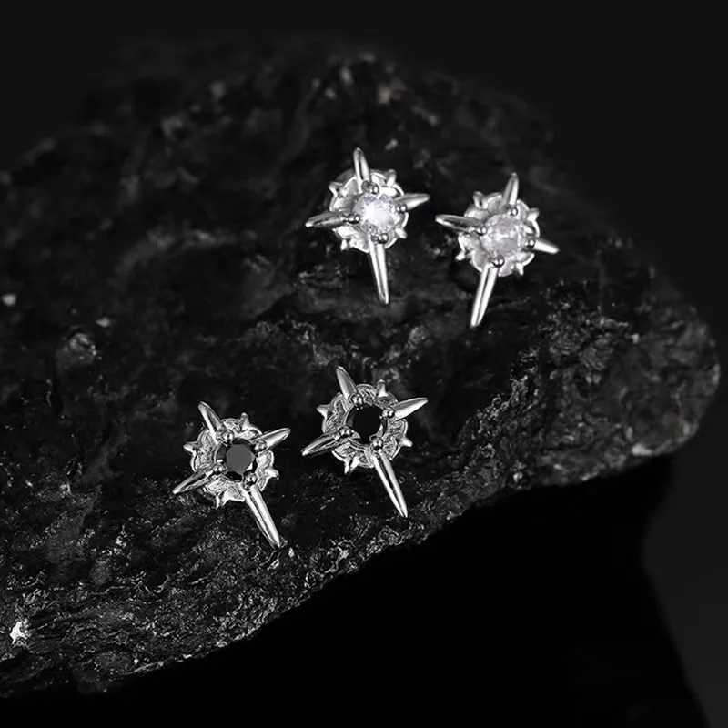 1 pair of North Star magnetic ear clips suitable for mens ear clips without ear holes and womens simple jewelry daily decoration W241017