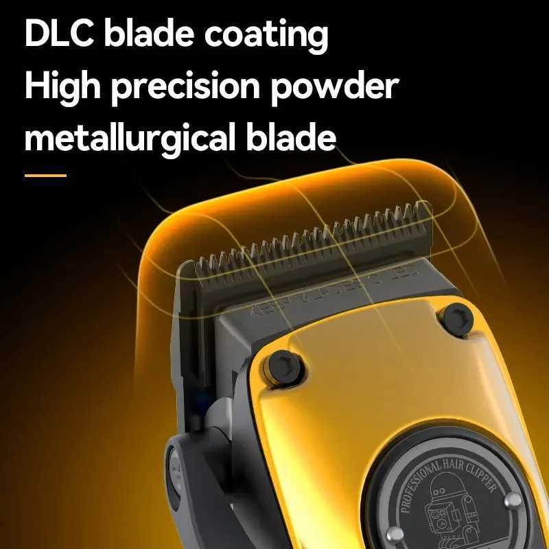 Kemei Barber Professional Barber Hair Clipper Rechargeable Brushless Motor Barber Male Barber KM-1825 Barber W241017