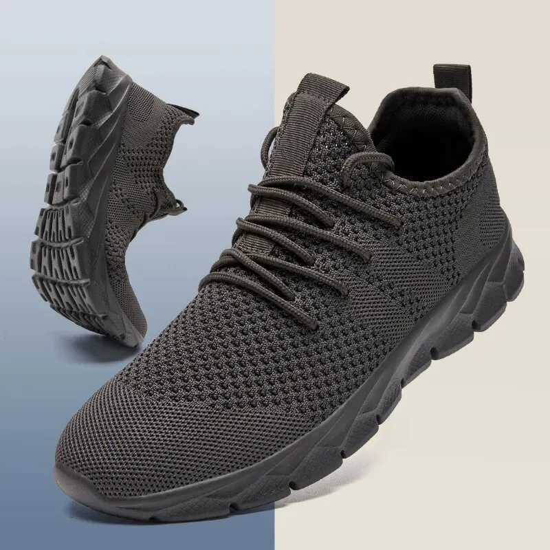 Lightweight casual mens shoes anti slip comfortable breathable sports shoes outdoor running shoes Y241017