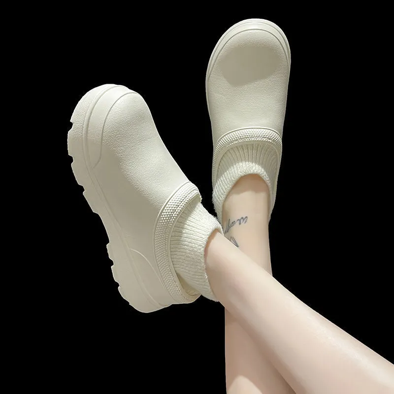 Designer Boot Womens Mens Slippers Winter Waterproof Warm And Fluffy Rain Shoes Winter Snow Fur Boots