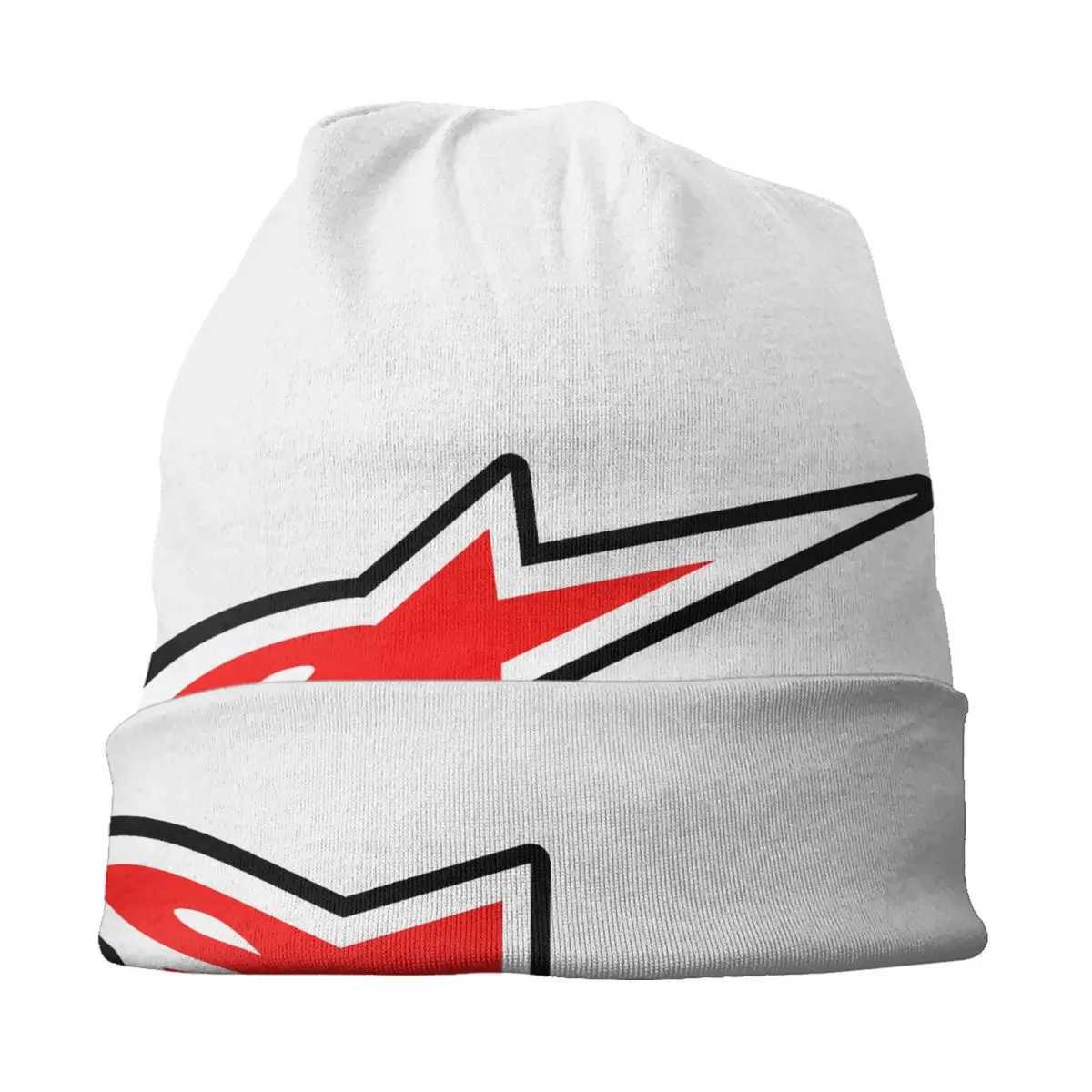 Motocross Enduro Cross Hat Knitted Hat Mens Fashion Neutral Warm Winter Skull Hat W241017