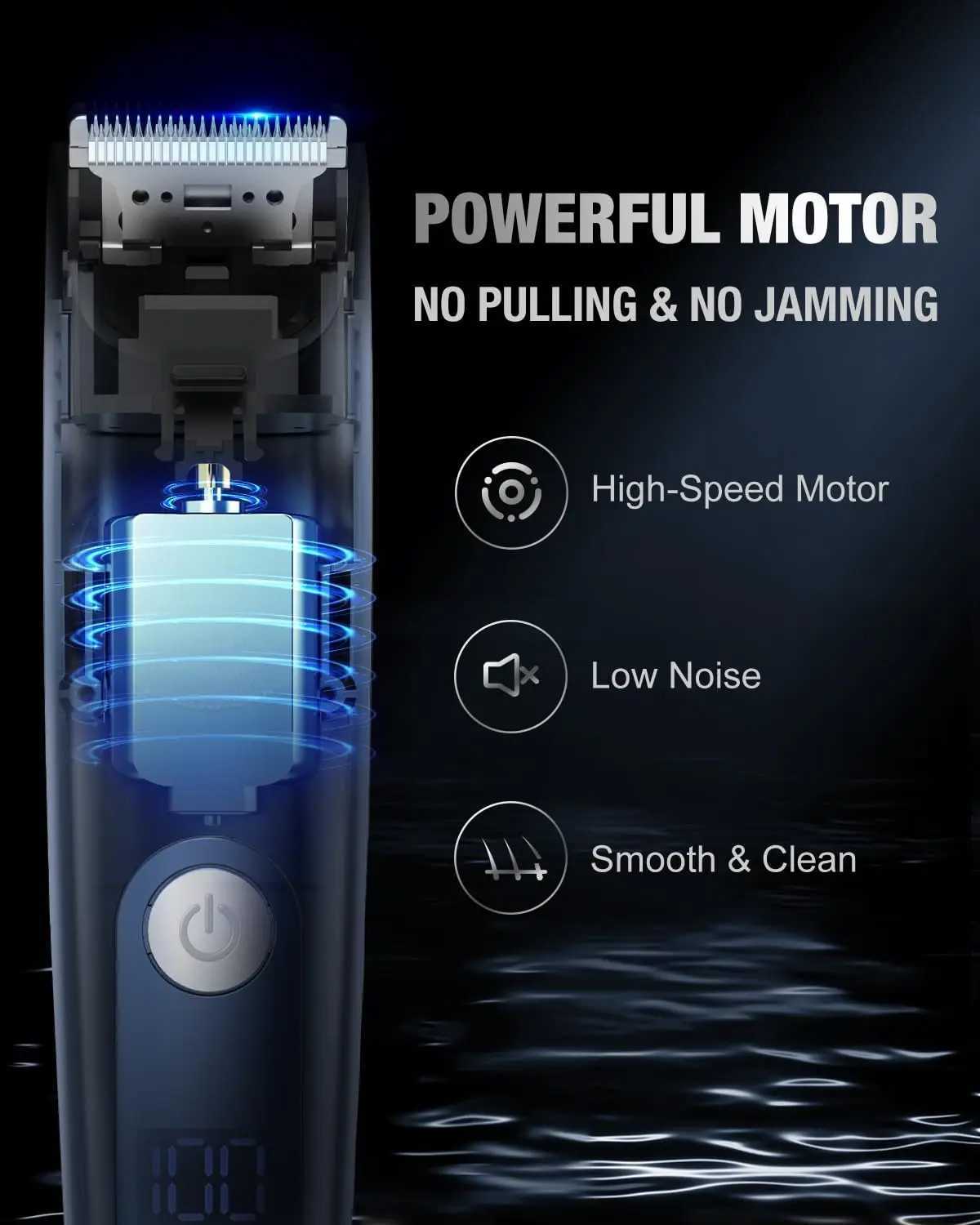 SEJOY Mens Beard Trimmer Mustard Trimmer Cordless Trimmer W241017