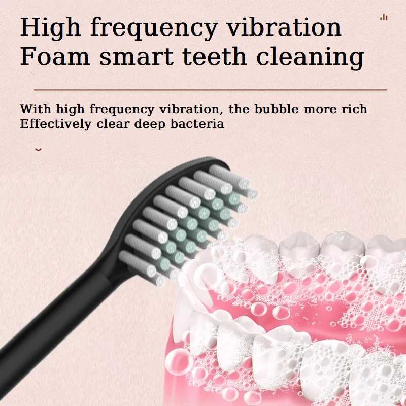 6 types of sonic electric toothbrushes IPX7 waterproof timers for adult USB charging teeth whitening and cleaning M241017