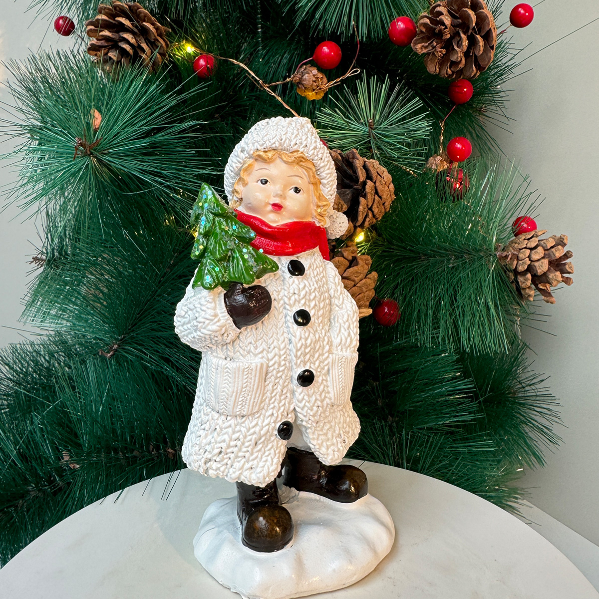 Christmas Tree Snowman Gorgeous Snowman Resin Statue Christmas Snowman Statue