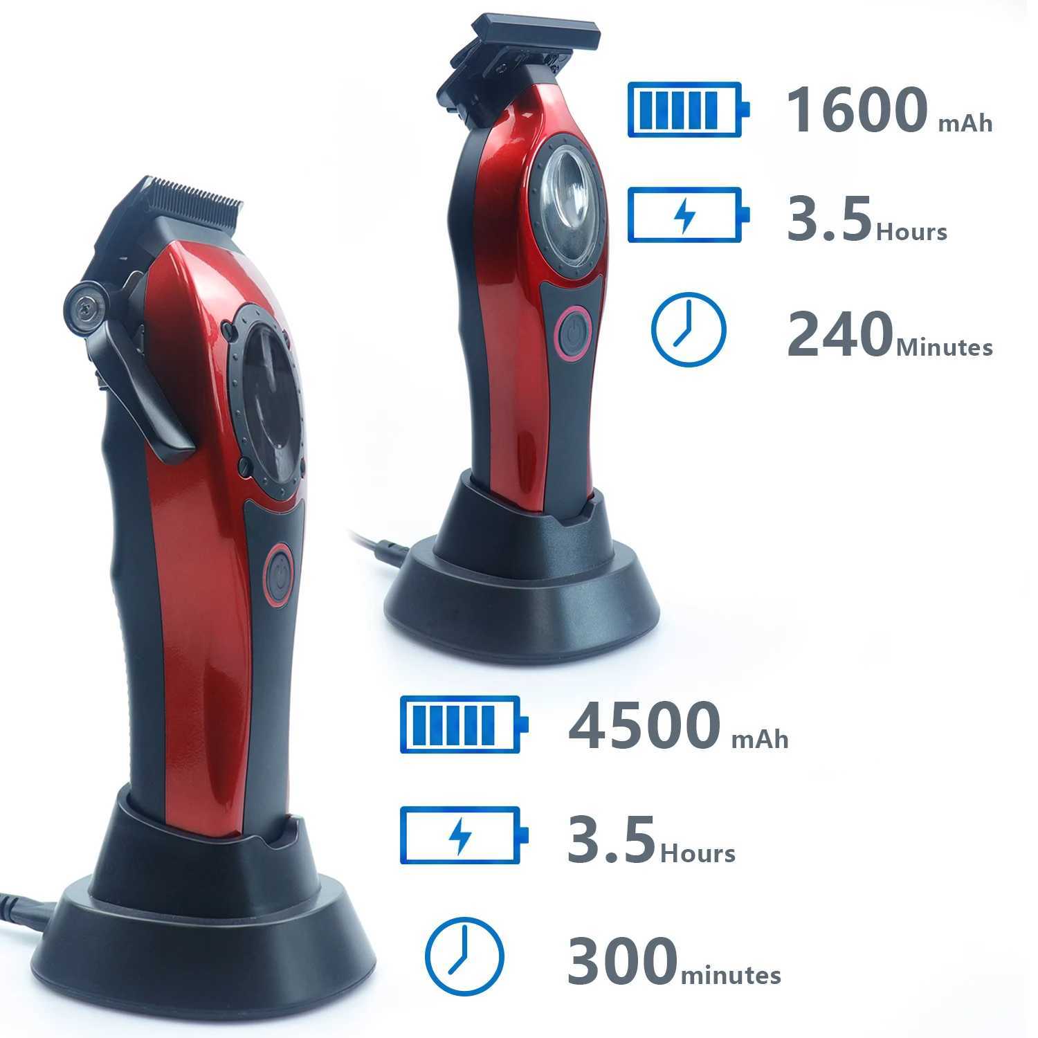 HClippers Professional Original Hair Clippers Combo for Men Haircut with 11 Limit Combs 2 Charging Base Hair Trimmer W241017