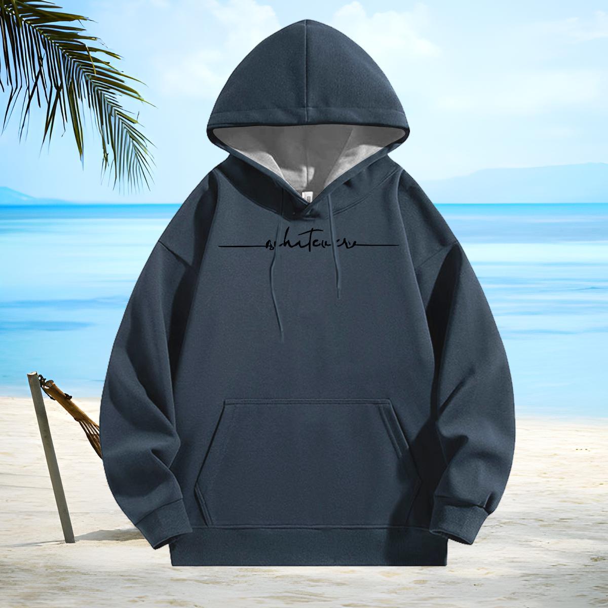 Factory Direct Men Hoodie Breathable Long Sleeve Soft Men Clothes Hoodie Casual Beach Top Pullover Hoodie DIY Logo Oversized Warm Fleece