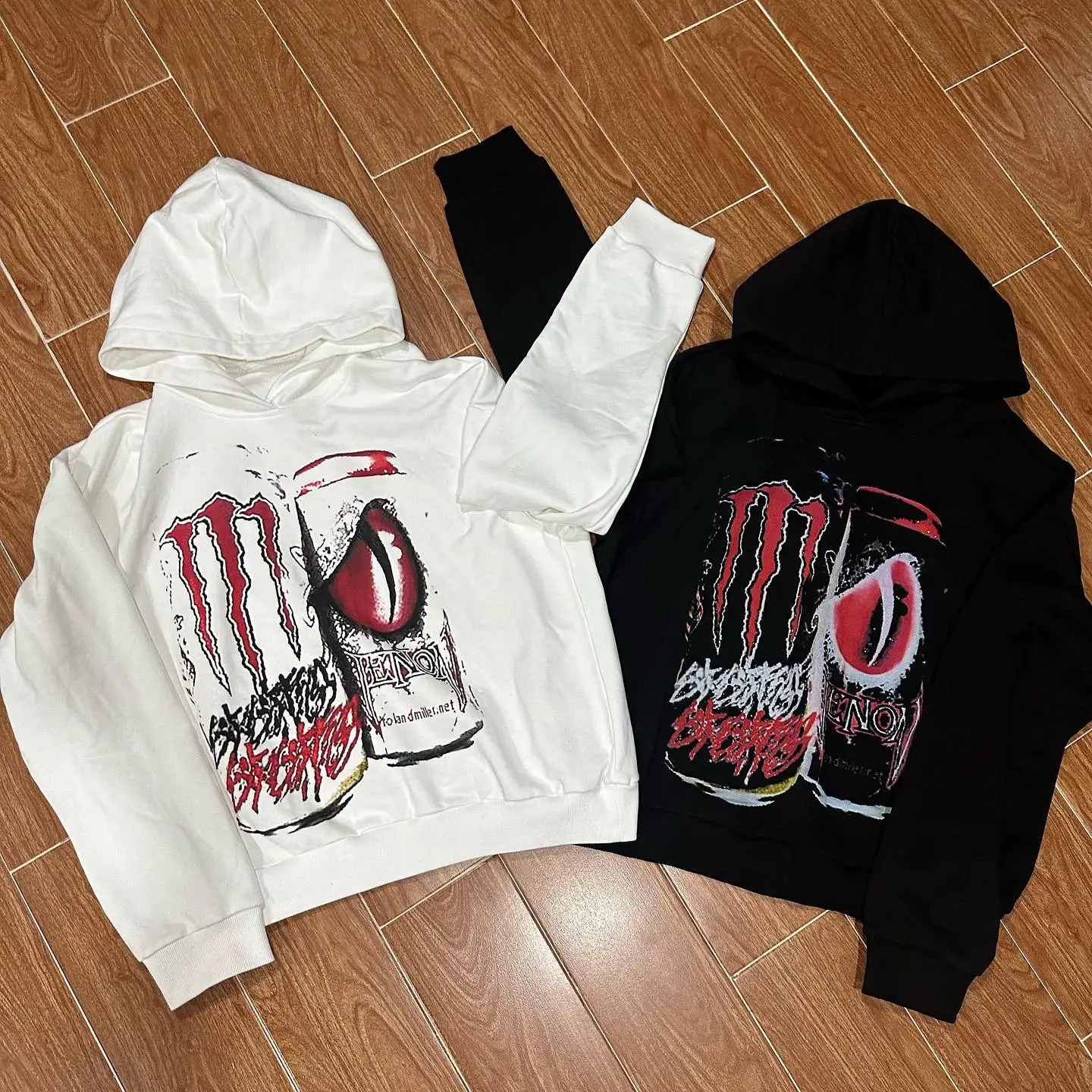 Oversized Goth Streetwear Tops Grunge Hoodies Women Couples Sweatshirt Gothic Harajuku Vintage Hoodie Y2k Clothes 241017